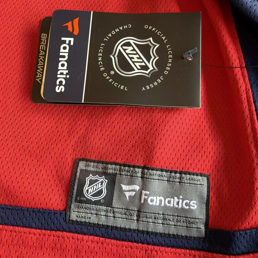 Washington Capitals NHL Hockey Jersey Youth Fanatics Size L/XL